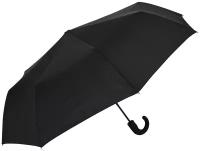 Черный зонт полуавтомат с ручкой крюк Jonas Hanway RT-33620