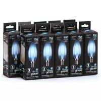 Светодиодная лампа Gauss LED Filament Свеча E14 9W 710lm 4100К (упаковка 10 шт.)