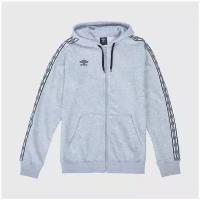 Толстовка Umbro Taped Zip Hoodie 65776U-B43, р-р LRUS (L US), Серый