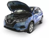 Для Nissan Qashqai II J11 (2014-2019; 2019- ) Газовые упоры (амортизаторы) капота АвтоУпор (UNIQAS022)