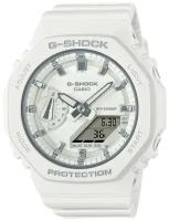 Наручные часы CASIO G-Shock GMA-S2100-7A, белый, серебряный