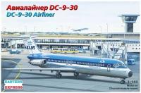 Восточный Экспресс Сборная модель Авиалайнер DC-9-30 KLM, 1/144