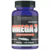 Рыбий жир Ultimate Nutrition Omega 3 180 капс