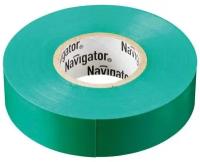 Изолента Navigator 71 113 NIT-A19-20/G зелёная