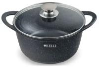 Kelli KL-4079-28 Кастрюля с мраморным покрытием 8.0л Kelli