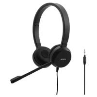 Наушники Lenovo WIRED VOIP STEREO HEADSET черный