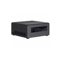 Фирменный компьютер Intel BLKNUC7I3DNH1E NUC, i3 7100U, 2xDDR4 SODIMM, HD Graphics 620, 4xUSB3.0, HDD, M.2, 2xHDMI, Glan, WiFi, BT, (шнур USA), черный