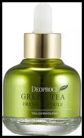 Сыворотка для лица с экстрактом зеленого чая Deoproce Greentea Fresh Ampoule, 30 мл (СГ до 10.2024г.)