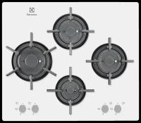 Газовая варочная панель Electrolux EGT 96647 LK / LW, с рамкой, белый