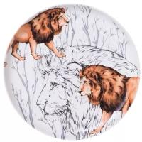 Lefard Тарелка закусочная Animal World лев 20.5 см