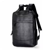 Рюкзак MyPads M457-678 из качественной импортной эко-кожи студенческий школьный стильный молодежный компактный городской рюкзак для ноутбука Macb