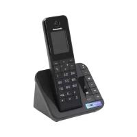 Радиотелефон Dect Panasonic KX-TGH220RUB черный автооветчик