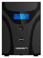 Источник бесперебойного питания Ippon Smart Power Pro II 2200 1005590 1200Вт, 2200ВА, черный