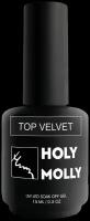 Топ для ногтей Holy Molly Top Velvet, 15 мл