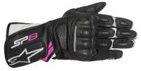 Мотоперчатки кожаные STELLA SP-8 v2 ALPINESTARS (черно-серый, 111, L)