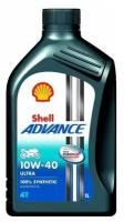 Моторное масло Shell Advance 4T Ultra 10W-40