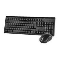 Клавиатура + мышь A4 V-Track 4200N клав:черный мышь:черный USB беспроводная