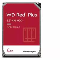 Жесткий диск Western Digital Original Red Plus SATA-III/4Tb/3.5 (WD40EFZX)