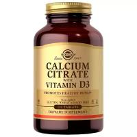 Solgar Calcium Citrate with Vitamin D3 таб., 450 г, 120 шт