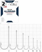 Крючки Cobra ALLROUND, серия CA124, № 8, 10 шт. 991681