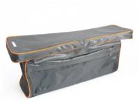 Накладка на сиденье "следопыт" мягкая, с сумкой, 95 см, цв. серый