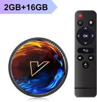 Smart ТВ приставка ANDROID 12 H1 / Медиаплеер телеприставка HD TV 2 Gb / 16 Gb