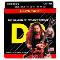 DR DBG-10/52 Dimebag Hi-Voltage 10-52 струны для электрогитары