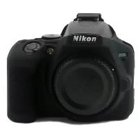 Защитный силиконовый чехол MyPads для фотоаппарата Nikon D3500 ультра-тонкая полимерная из мягкого качественного силикона черный