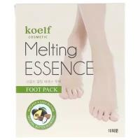 Koelf Смягчающая маска-носочки Melting essence 10 пар, 160 г