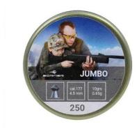 Пули пневматические Borner Jumbo 4,5 мм 0,65 грамма (250 штук)