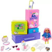 Набор игровой Barbie Extra Мини-кукла с питомцами, HDY91