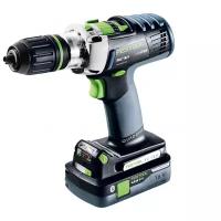 Аккумуляторная ударная дрель-шуруповерт Festool PDC 18/4 5.2/4.0 I-Set-SCA