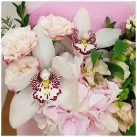 Конверт с орхидеями