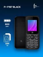 Телефон F+ F197, 2 SIM, черный
