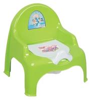 Кресло-горшок туалет для детей 32.1х24.6х34.1 салатовой DD Style