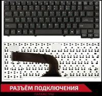 Клавиатура (keyboard) W02S59AS1 для ноутбука Asus A9T, A9Rp, X50, X51, X51L, X51R, X58C, Z9, Z94, Asus X58L, X50C, X50M, X50N, X50R, черная