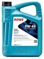 HC-синтетическое моторное масло Rowe HIGHTEC SYNT RS DLS SAE 5W-40 5л. арт. 20307-0050-99