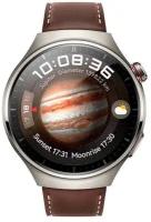 Умные часы Huawei Watch 4 Pro MDS-AL00 Titanium-Brown Strap 55020APB