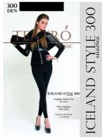 Легинсы TEATRO ICELAND STYLE Leggins 300 den, черные, размер 2