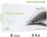 Aquamax Pegavision 6pk (BC 8,6; D -2,50)