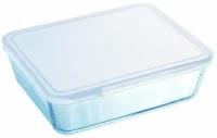 Блюдо Pyrex для запекания и выпечки с крышкой DAILY 22x17x6см прямоугольное 342B000/D