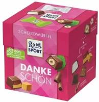 Набор мини-шоколадок Риттер Спорт Шоко Бокс Данке шон / Ritter Sport Chocolate Box Danke schon 176 гр (Германия)