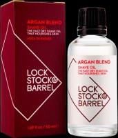 Масло для бритья и ухода за бородой Argan Blend Lock Stock & Barrel, 50 г, 50 мл