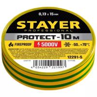 Изолента STAYER PROTECT-10 желто-зеленый