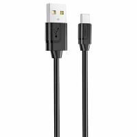 Кабель USB BOROFONE BX55 Harmony, USB - Type-C, 2.4А, 1 м, черный