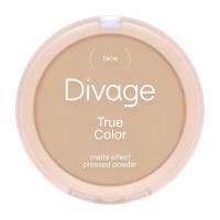 DIVAGE Пудра компактная True Color, 8 г, 04 Sand