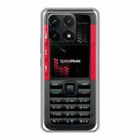 Дизайнерский силиконовый чехол для Сяоми Редми К70 Про 5Ж / Xiaomi Redmi K70 Pro 5G Нокия Телефон