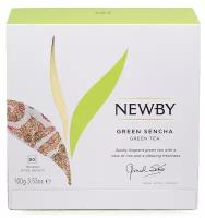 Чай зеленый Newby Green sencha в пакетиках, 50 пак