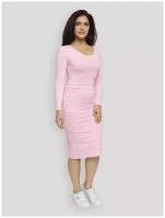 Платье для беременных Lunarable, розовый, размер 48(L)