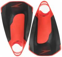 Доска для плавания Speedo Adult fins (1 pair), black/red, размер 38-39